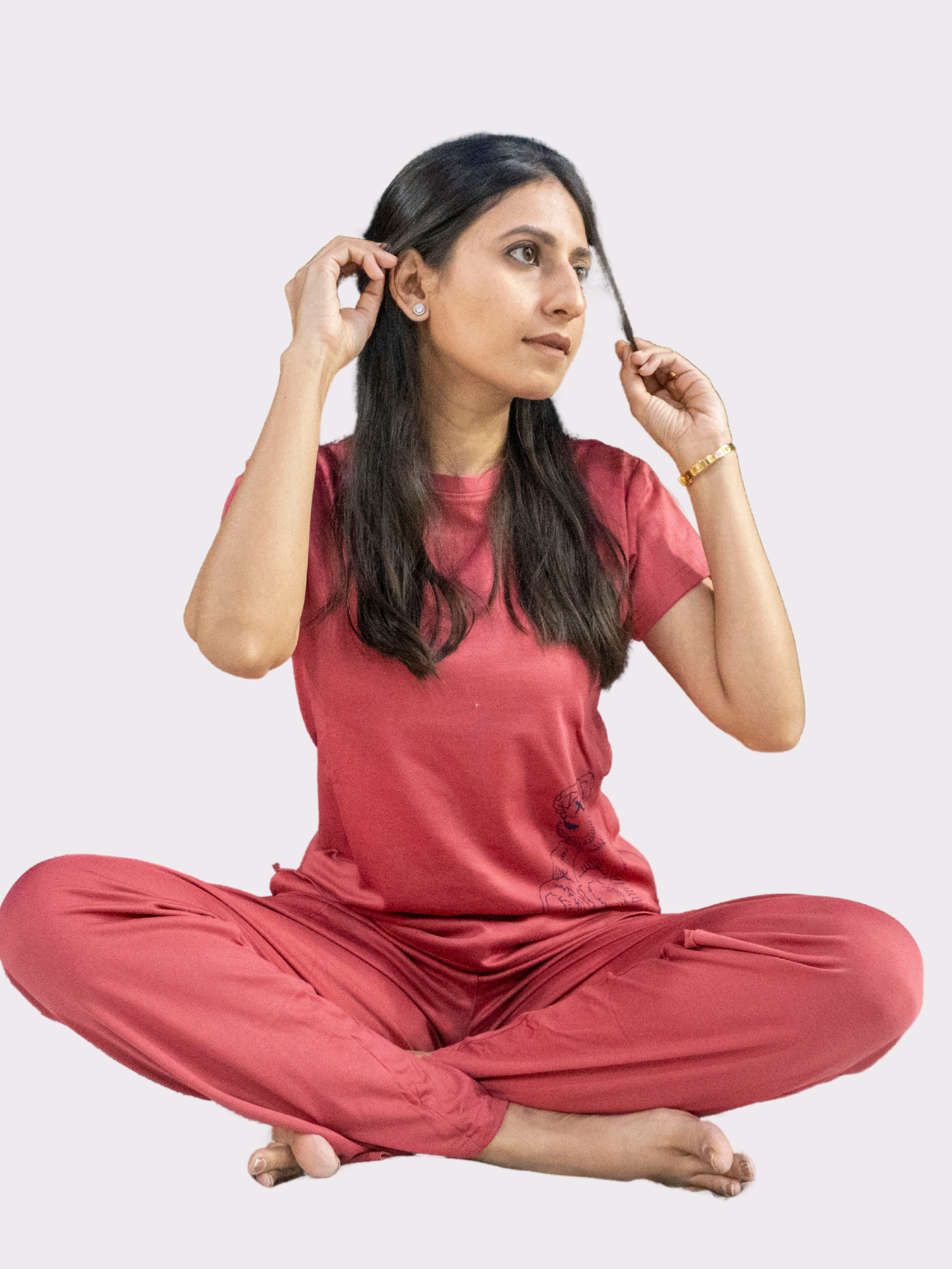 Night Suit Set - Round Neck - Teddy