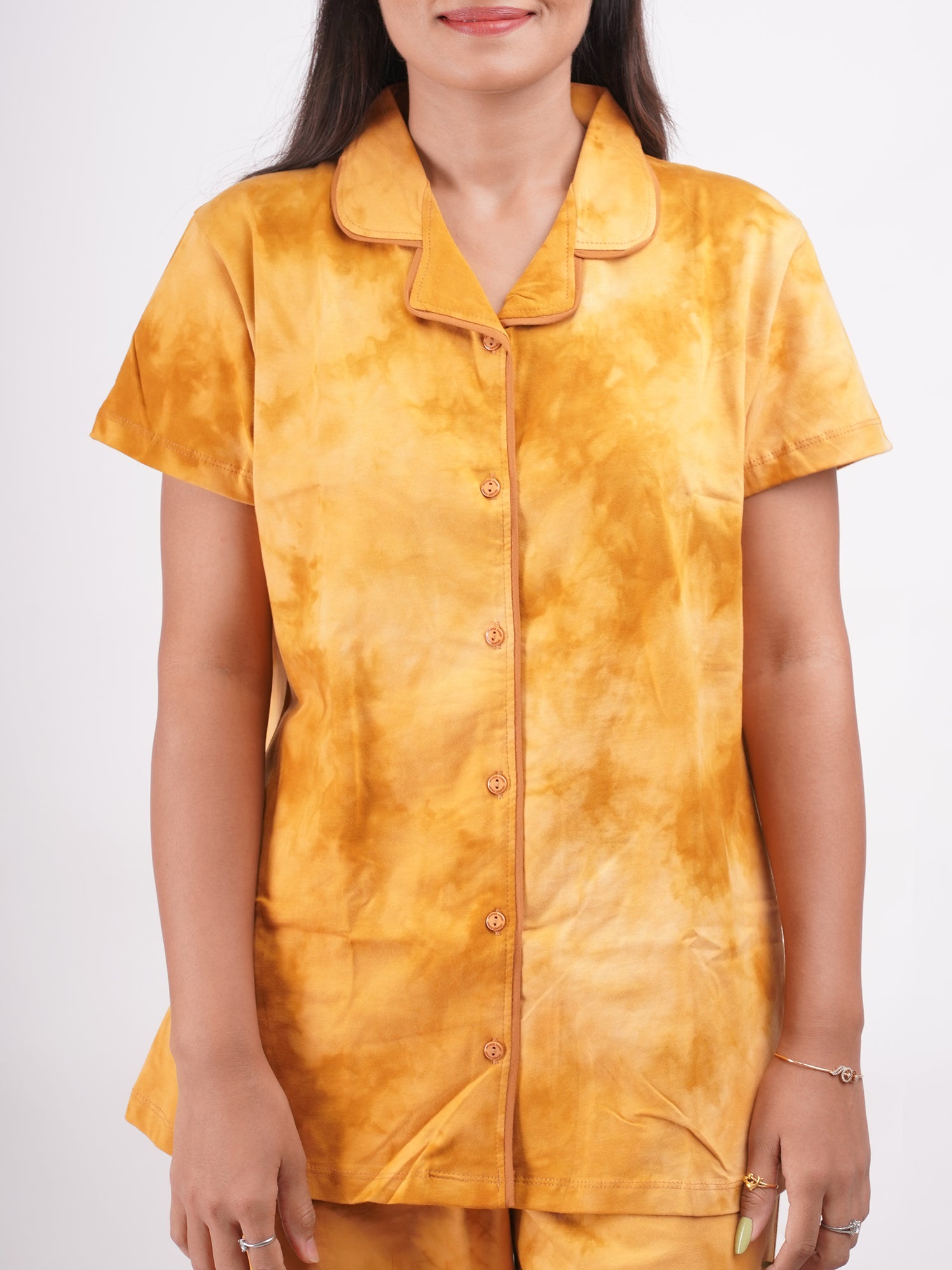 Night Suit Set - Yellow Palette-Candy