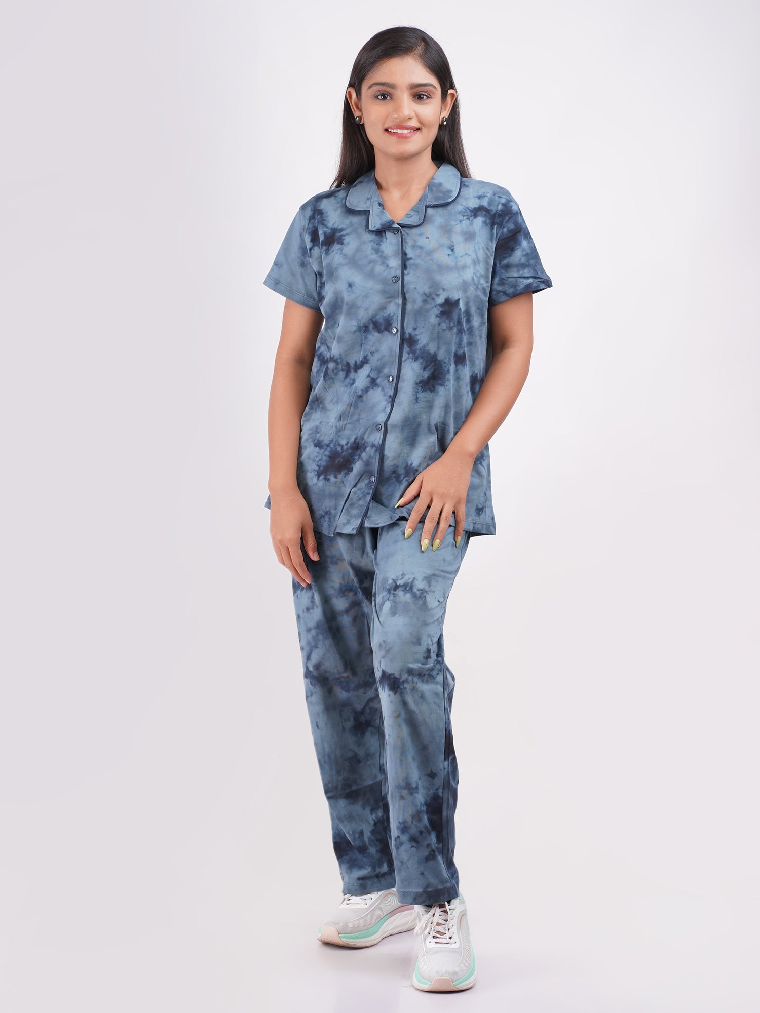Night Suit Set - Gray Palette-Candy